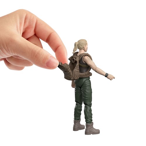 Jurassic World Rebirth Zora Bennett and Velociraptor Action Figure 2-Pack