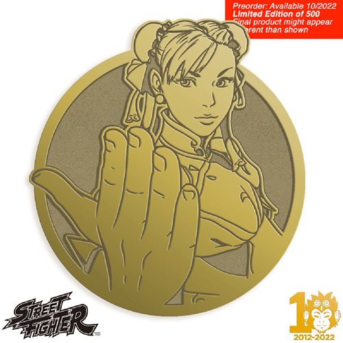 Street Fighter Limited Edition Chun-Li Pin