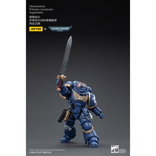 Joy Toy Warhammer 40,000 Ultramarines Primaris Lieutenant Argaranthe 1:18 Scale Action Figure