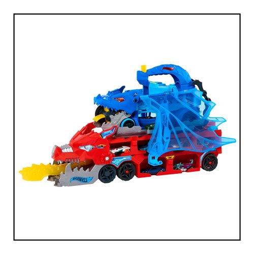 Hot Wheels Ultimate Dual Dragon Transporter Playset