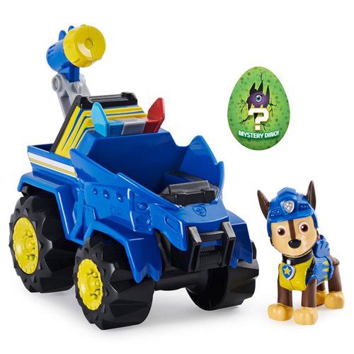 PAW Patrol Dino Rescue Chase's Deluxe Rev Up Vehicle