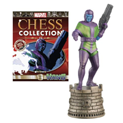 Marvel Comics Kang Black Rook Chess Piece with Collector Magazine