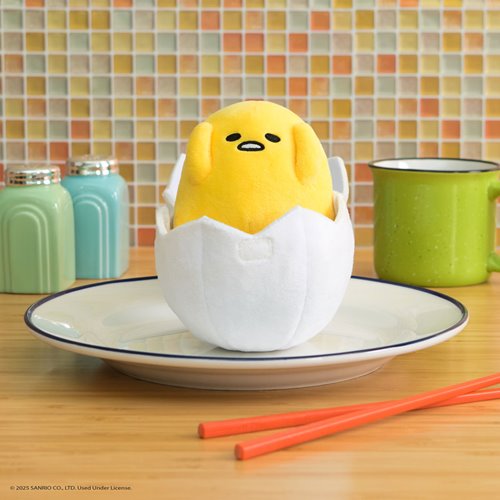 Sanrio Gudetama In Eggshell 5-Inch Plush