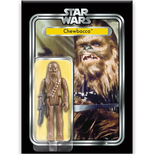 Star Wars Chewbacca Flat Action Figure Magnet