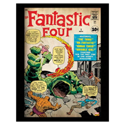 Fantastic Four Marvel Comic Book Cover Stretched Canvas Print