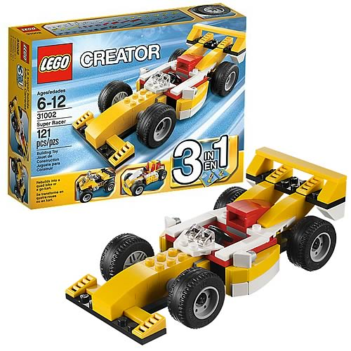 LEGO Creator 31002 Super Racer - Earth