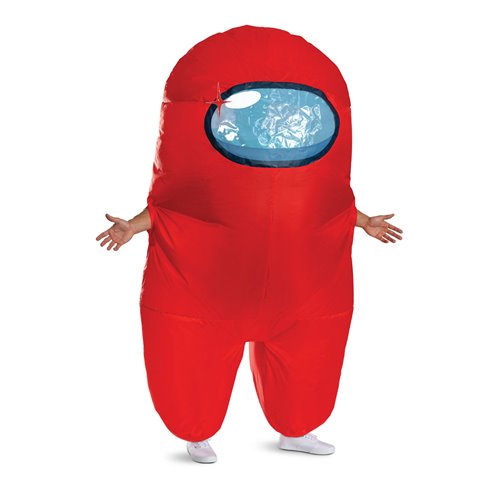 Among Us Red Impostor Inflatable Adult Costume
