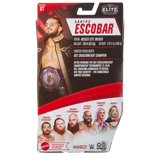 WWE Elite Collection Series 87 Santos Escobar Action Figure