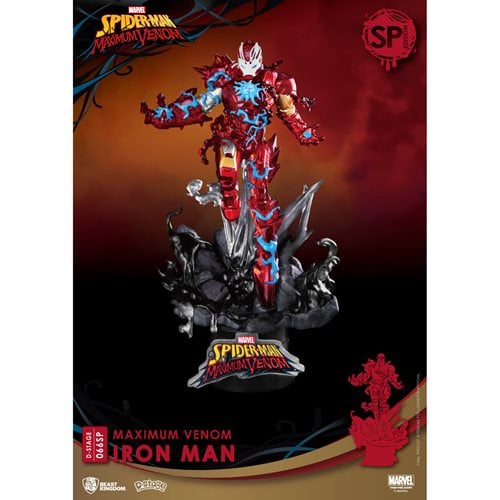 Marvel Maximum Venom Iron Man DS-066SP D-Stage 6-Inch Statue