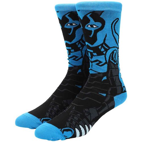 Justice League Blue Beetle Animigos 360 Character Socks