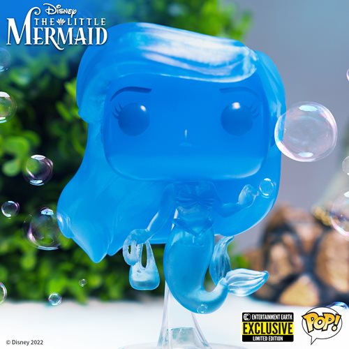 The Little Mermaid Ariel Blue Translucent Funko Pop! Vinyl Figure - Entertainment Earth Exclusive