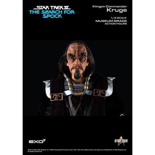 Star Trek III: The Search for Spock Commander Kruge 1:6 Scale Action Figure
