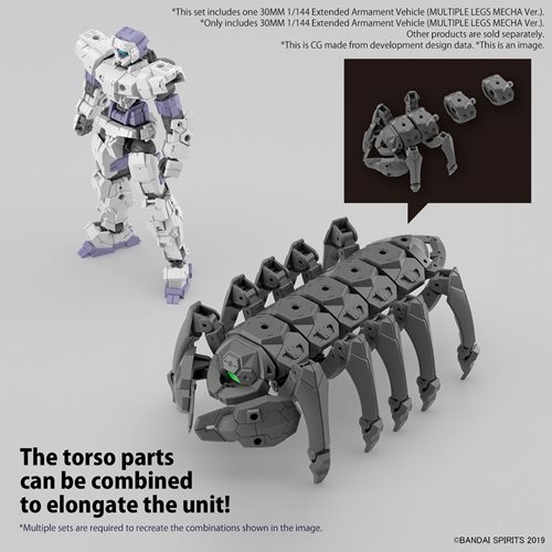 30 Minutes Missions Extended Armament Vehicle Multiple Legs Mecha Version 1:144 Scale Model Kit