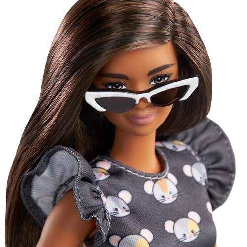 Barbie Fashionista Doll #140 with Long Brunette Hair