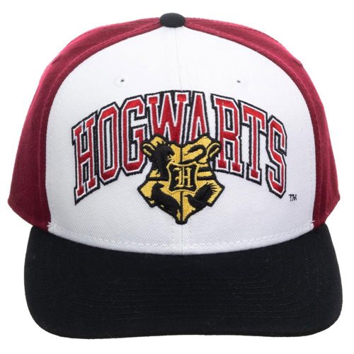 Harry Potter Hogwarts Pre-Curved Snapback Hat
