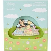 Winnie the Pooh Folk Floral 3-Inch Collector Box Pin