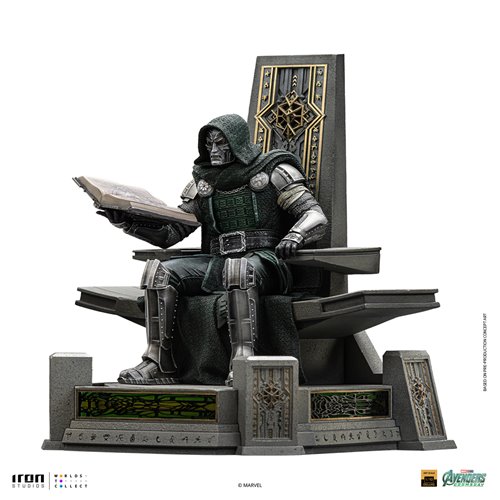 Avengers: Doomsday Doctor Doom on Throne 1:10 Art Scale Limited Edition Statue