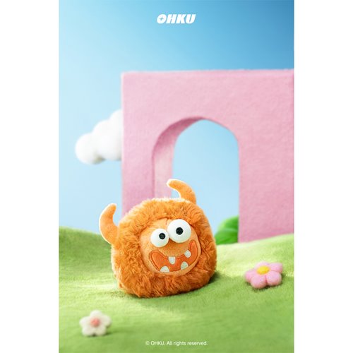 Monster Verse Quirky Work Fam Blind-Box Plush Charm Display of 6