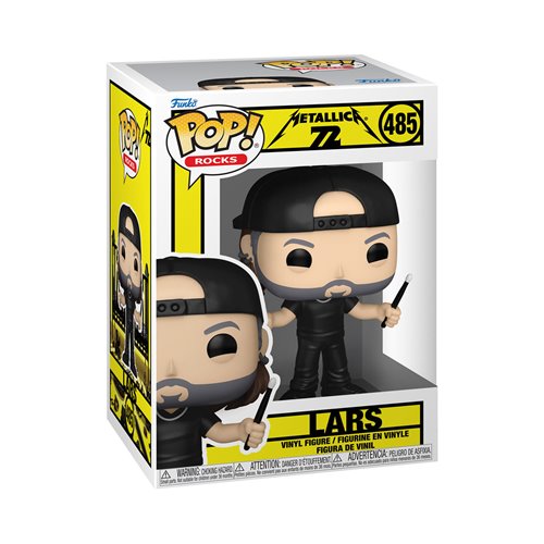 Metallica Lars Ulrich (72S) Funko Pop! Vinyl Figure