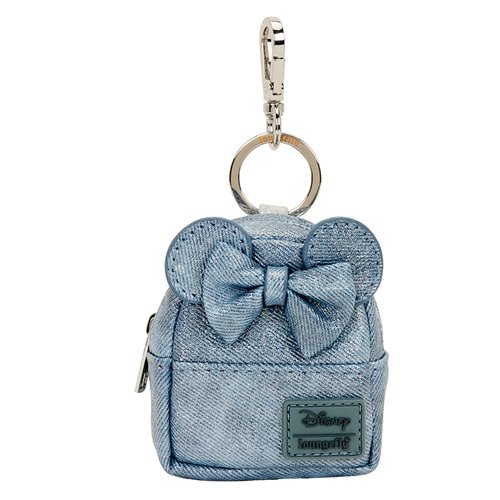 Minnie Mouse Glitter Mystery Mini-Backpack Keychain Charm Case of 15