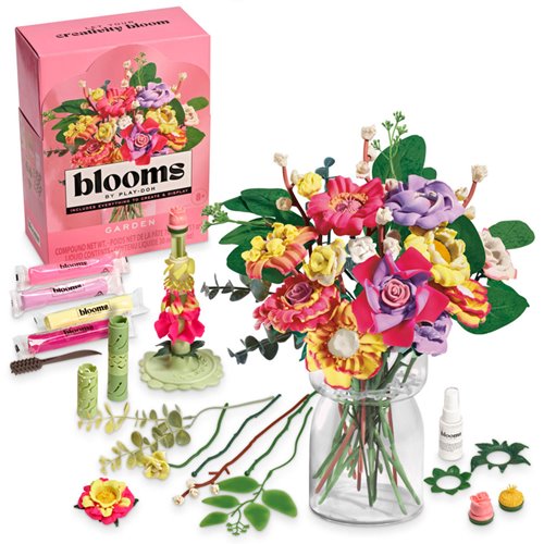 Blooms by Play-Doh Garden Flower Bouquet Making Kit