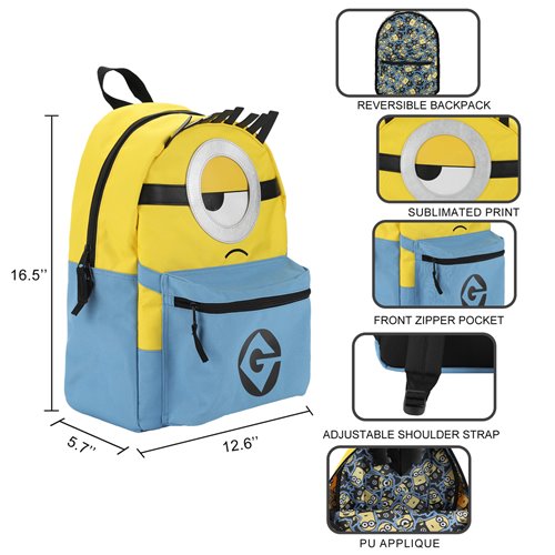 Despicable Me Minion Reversible Backpack