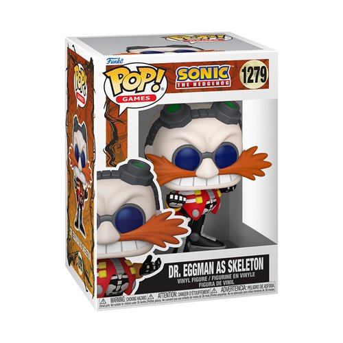 Sonic the Hedgehog Skeleton Robotnik Funko Pop! Vinyl Figure