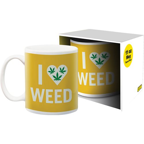 I Heart Weed 11 oz. Mug