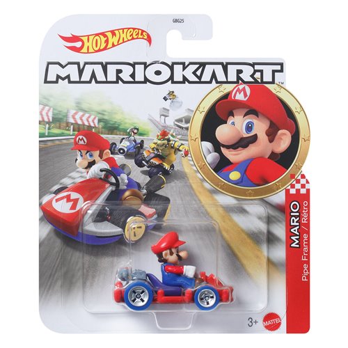 Mario Kart Hot Wheels 2026 Mix 3 Vehicle Case of 8