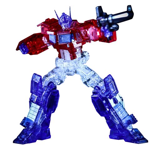 Transformers Optimus Prime IDW Clear Version Furai Model Kit - Event Exclusive
