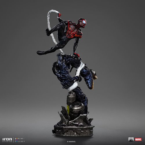Miles Morales Spider-Man vs Villains Battle Diorama Series 1:10 Art Scale Limited Edition Statue