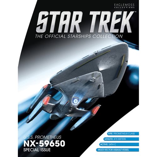 Star Trek Collection Special U.S.S. Prometheus NX-59650 XL Vehicle with Collector Magazine