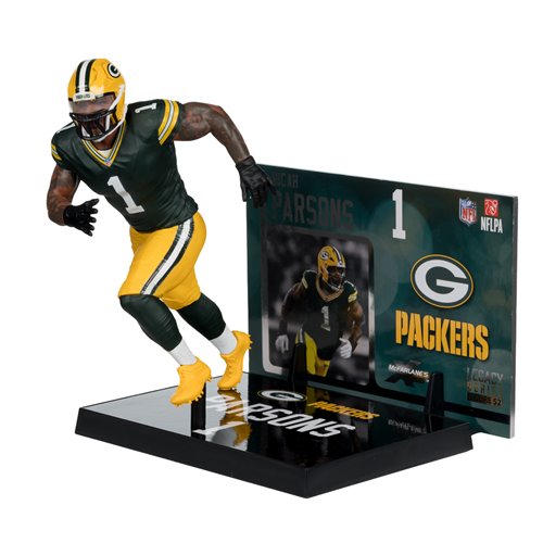 NFL SportsPicks Green Bay Packers Micah Parsons 7-Inch Posed Figure