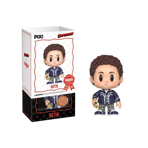 Superbad Seth with Beverages Pix! Vinyl Figure