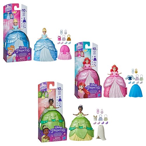 Disney Princess Small Doll Mini Environment Wave 2 Revision 1 Case of 9