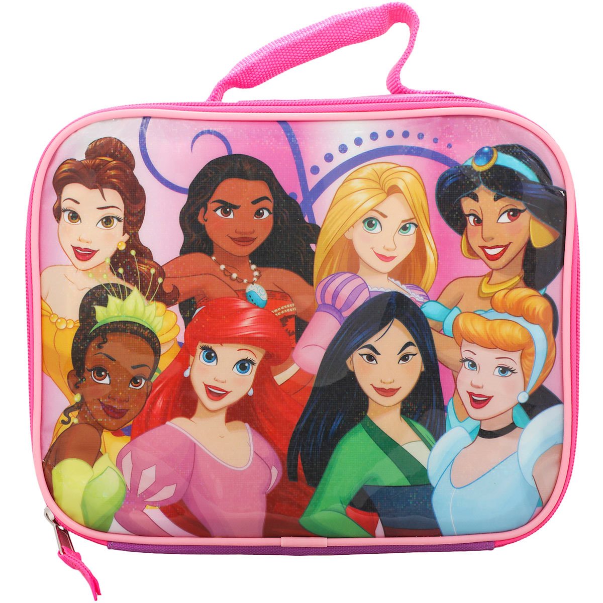 Disney Princess Disney Pink & Purple Princess Insulated Lunch Bag