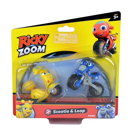 Ricky Zoom Loop and Scootio Action Figure 2-Pack