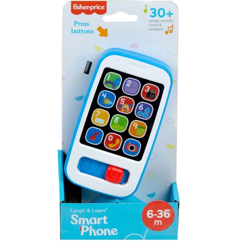 Fisher-Price Laugh & Learn Smart Phone - Blue