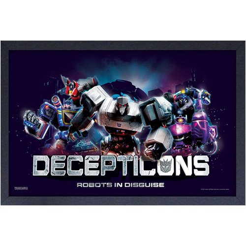 Transformers Decepticons Robots in Disguise Framed Art Print