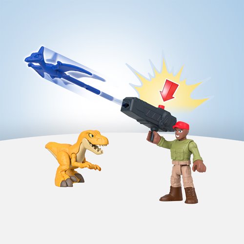 Jurassic World Imaginext Trek N' Transform Playset
