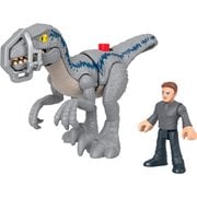Jurassic World Imaginext Breakout Blue XL Action Figure Set