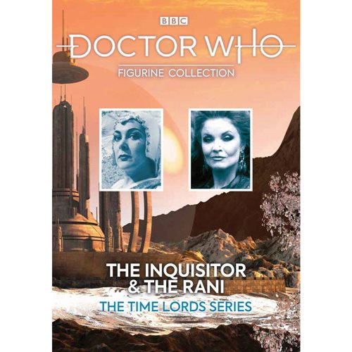 Doctor Who Collection Time Lord Set #4 The Inquisitor and the Rani Figures