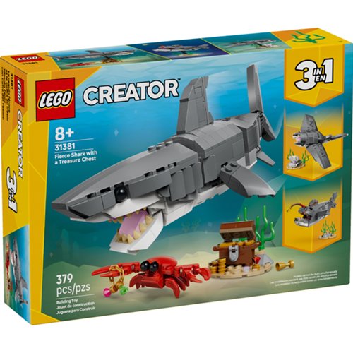 LEGO Creator 31381 Fierce Shark with a Treasure Chest