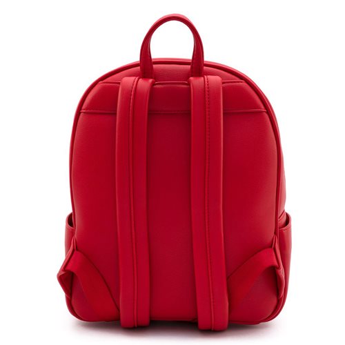 Loungefly Red Pin Trader Mini-Backpack