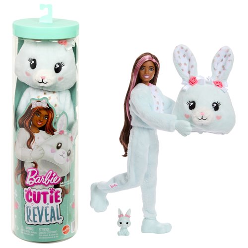 Care Bears Barbie Cutie Reveal Mint Bunny Doll