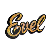 Evel Knievel Holographic Bumper Sticker