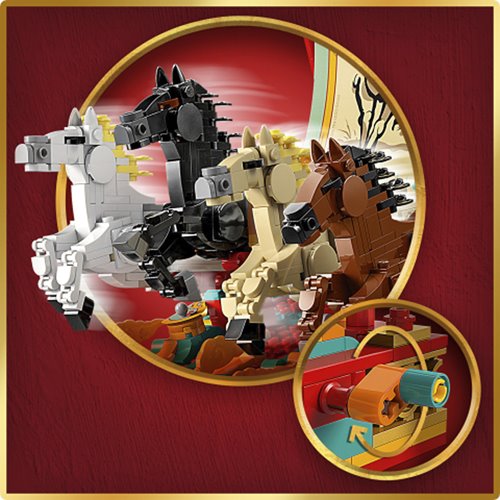 LEGO 80119 The Spring Festival Galloping Horses Canvas