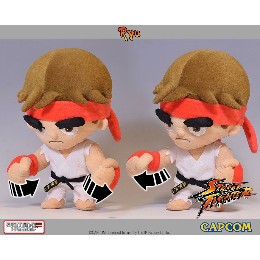 8 Great Eastern Entertainment Street Fighter V Ryu Collectible Plush Toy