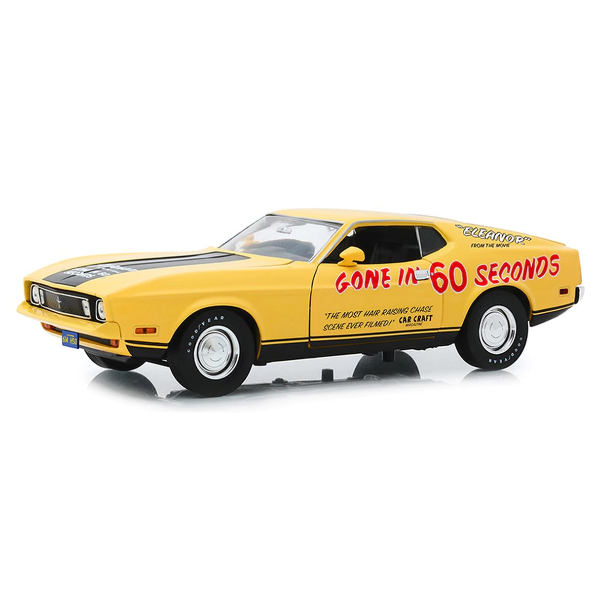 1973 Ford Mustang Mach 1 Eleanor 1973 Greenlight 1/43 "Gone in 60 seconds" 