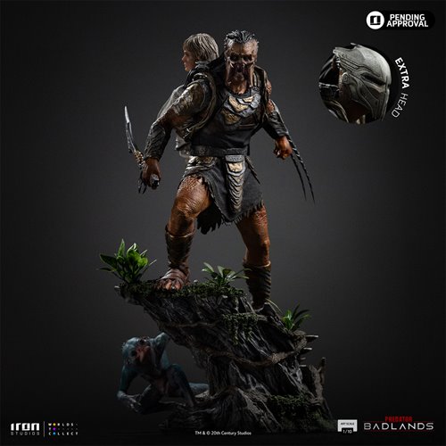 Predator: Badlands Predator Dek and Thia 1:10 Art Scale Statue